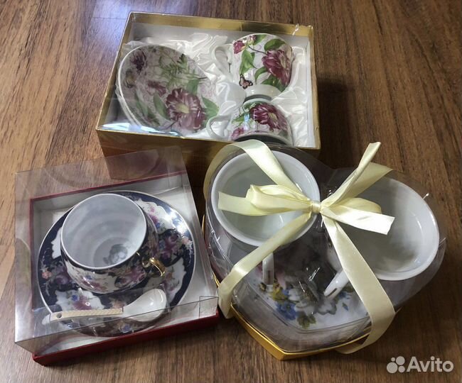 Чайный набор новый подарочный