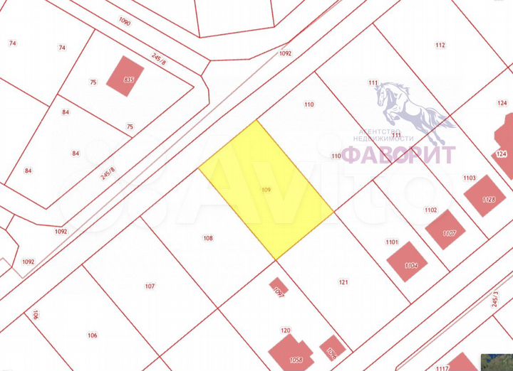 Участок 10 сот. (ИЖС)