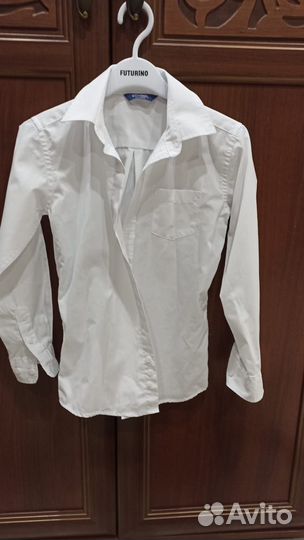 Рубашка белая для мальчика