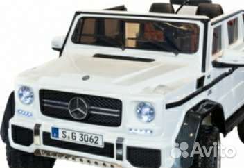 Детский двухместный электромобиль Mercedes-Benz