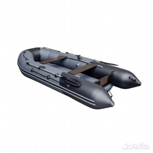 Лодка пвх Таймень NX 3800 нднд Pro Графит/черный