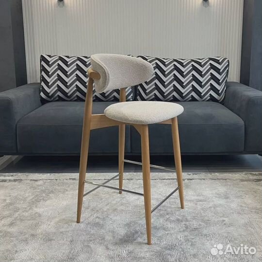 Стул полубарный Paolo, дерево