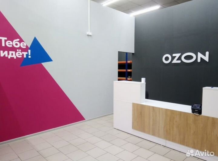 Ресепшен для пвз озон брендбук новый