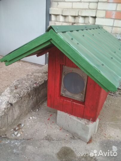 Будка для собаки утепленная