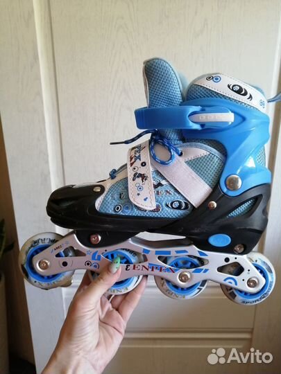 Роликовые коньки раздвежные. Р-р 36-39