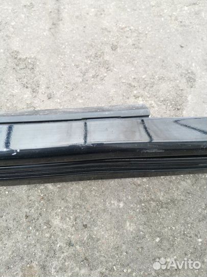 Юбка заднего бампера Excalibur Toyota Land Cruiser