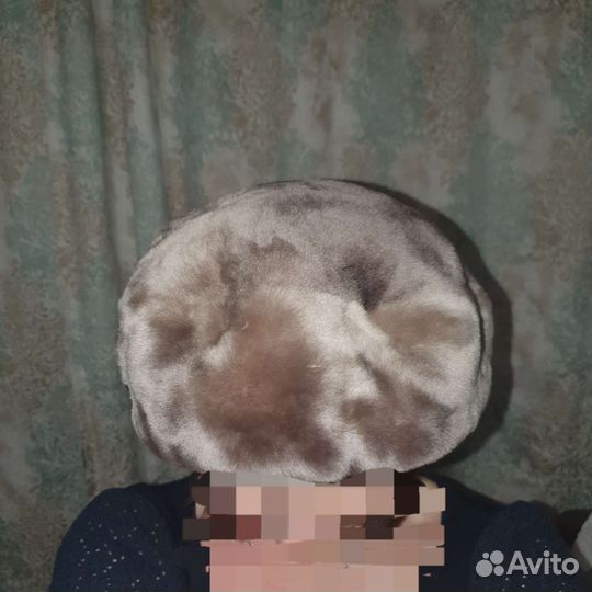 Берет женский мутон