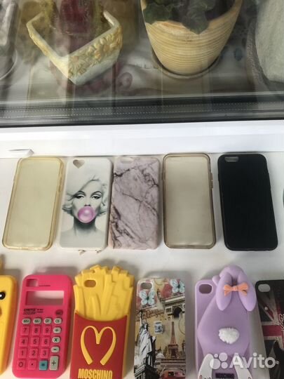 Чехлы на айфон 4,6,8+