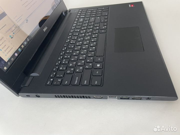 Ноутбук для учебы и работы Dell A6/4gb/4ядра/ SSD