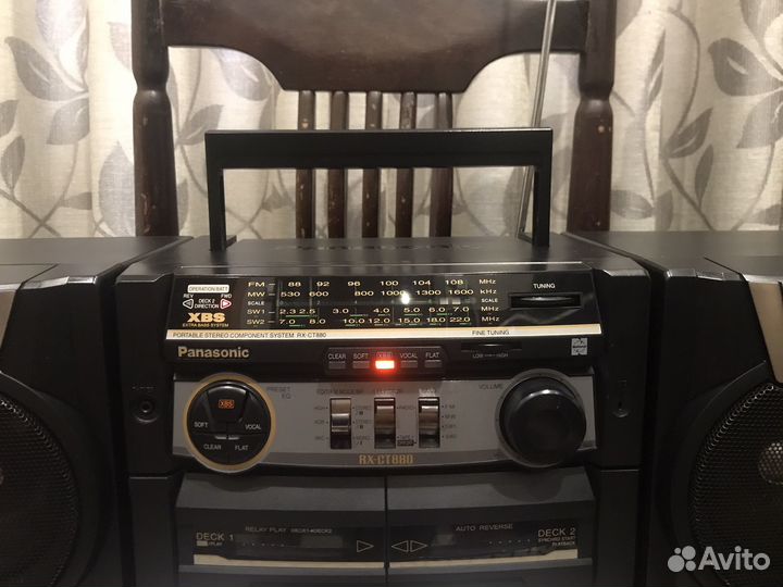 Магнитофон panasonic Rx-CT880