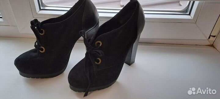 Buffalo Ботильоны 37 р-р натуральная кожа новые