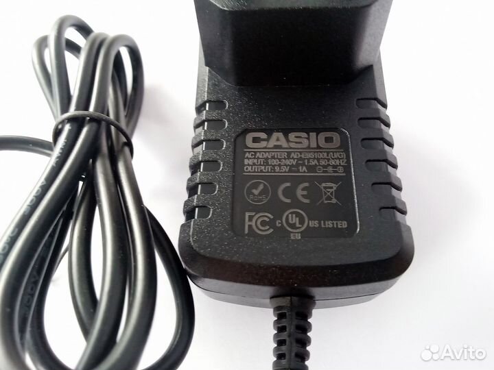 Блок питания для синтезатора Casio LK-130, LK-135