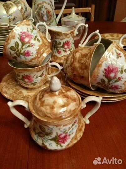 Сервиз чайный Розы