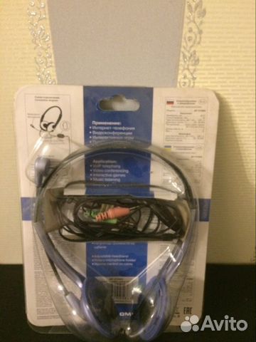 Наушники с микрофоном sven