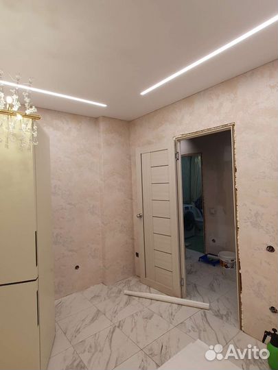 Поклейка обоев