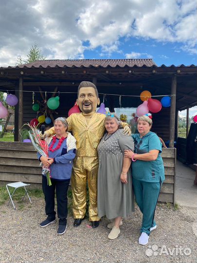 Ростовые куклы Стас Михайлов и галустян