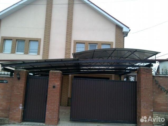 Навесы из поликарбоната под ключ