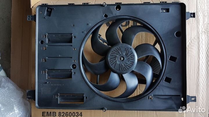 Вентилятор охлаждения двигателя в сборе volvo