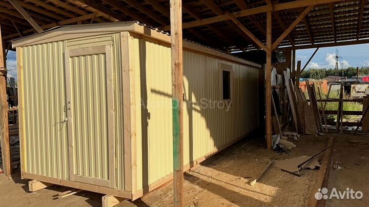 Бытовка зимняя утепленная. Выдерживает до -30