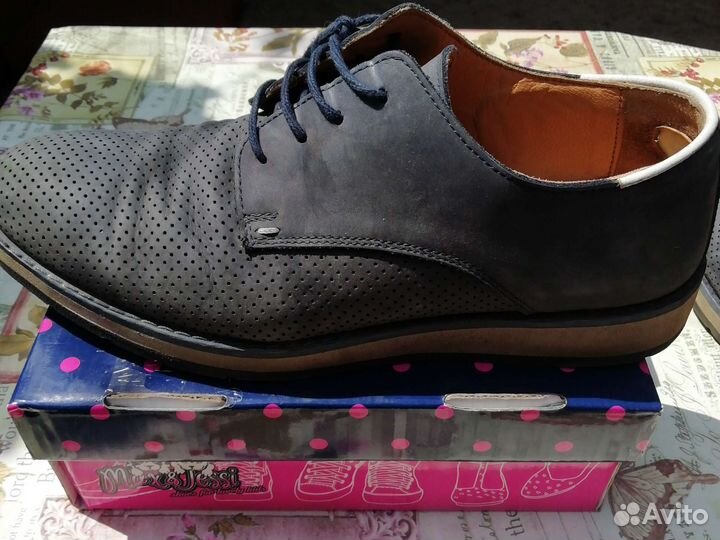 Туфли мужские кожаные
