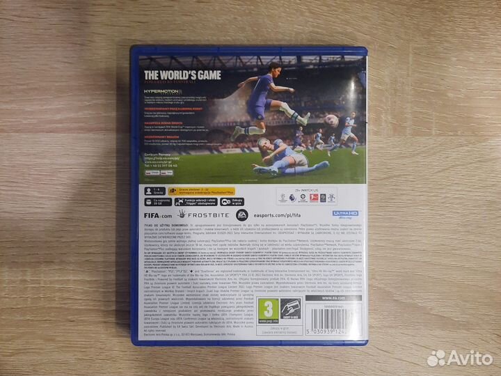 Fifa 23 ps5 диск