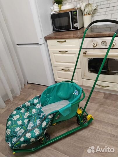 Санки с колесами