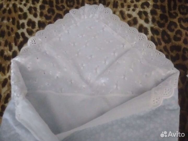 Конверт на выписку c родом для мальчика зима