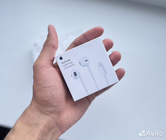 Наушники apple earpods lightning