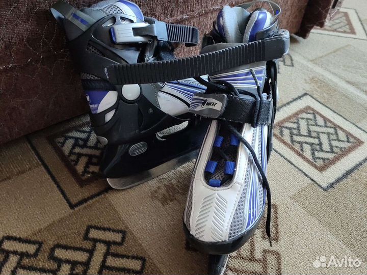 Коньки nordway раздвижные