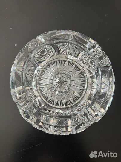 Пепельница СССР хрусталь