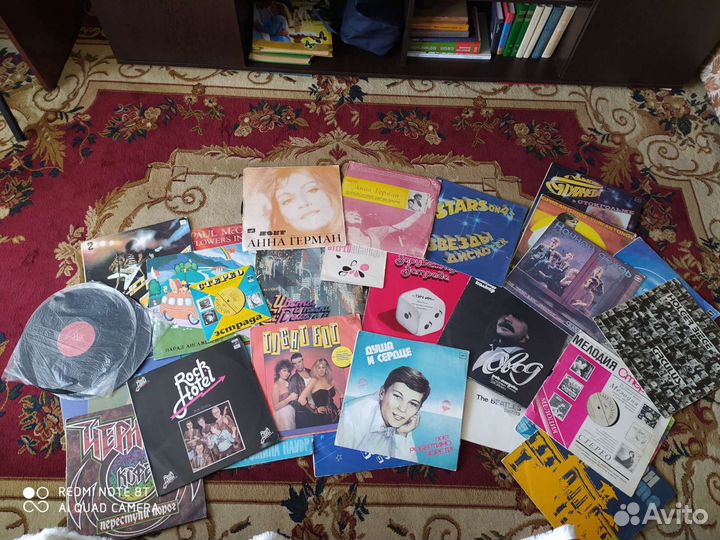 Виниловые пластинки СССР