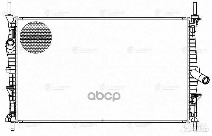 Радиатор охл. для а/м Ford Transit (13) 2.2 tdci