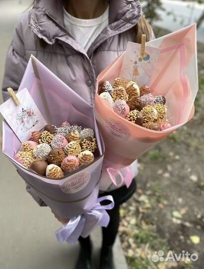 Клубничный букет