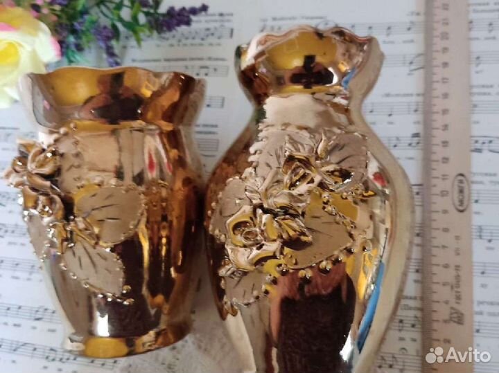 Красивая посуда золото времён СССР