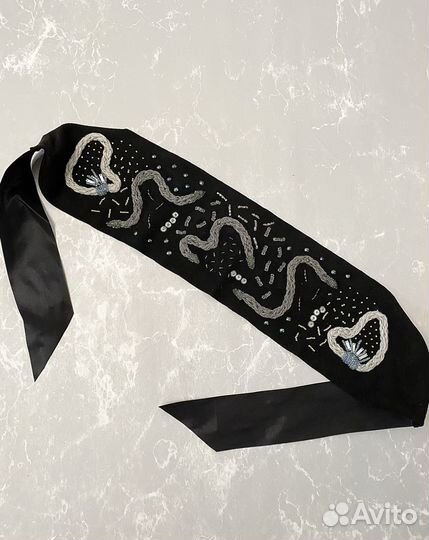 Новые Замшевые Полоски на голову.Не скользят