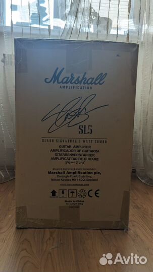 Marshall SL-5C Гитарный ламповый комбоусилитель