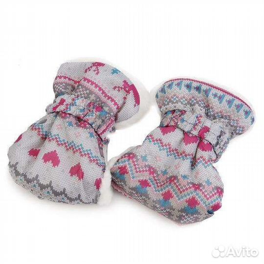 Муфта варежки на коляску санки