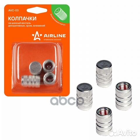 Колпачки на шинный вентиль, декоративный AVC-03