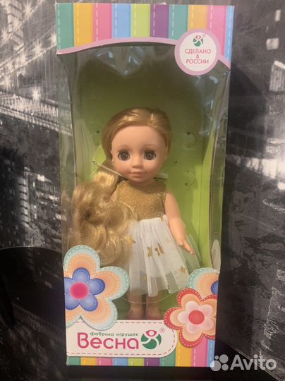 Новая в упаковке Кукла Ася Звездный час Весна
