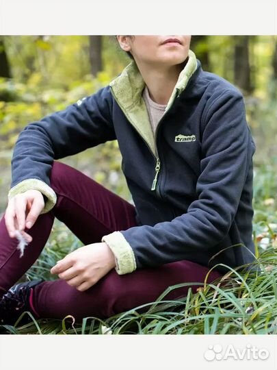 Tramp женская куртка Бия (серый/зеленый) / XS