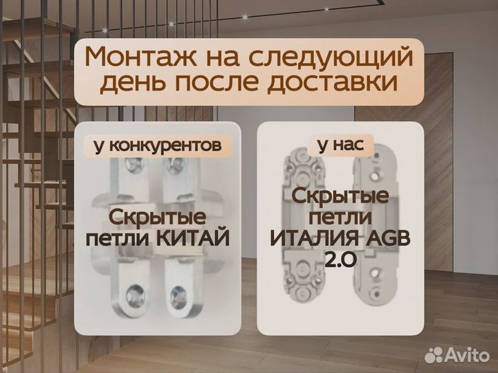 Производство скрытых дверей