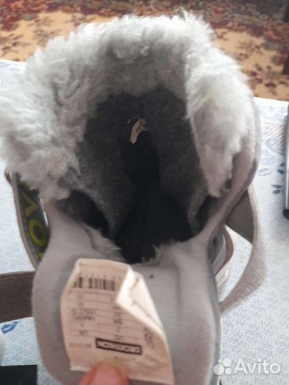 Лыжные ботинки детские 33 размер