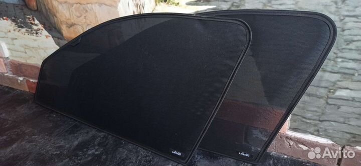 Каркасные шторки на BMW X6