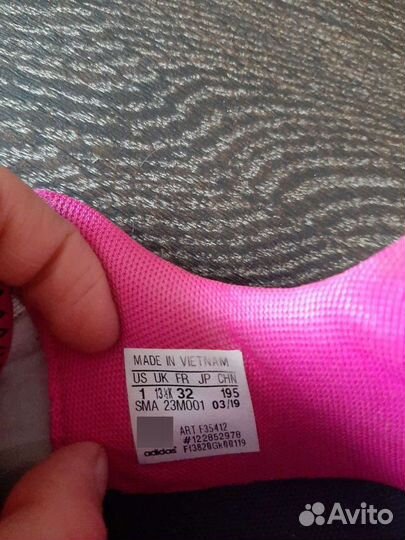 Кроссовки детские adidas 32 размер (19,5 см) ориг