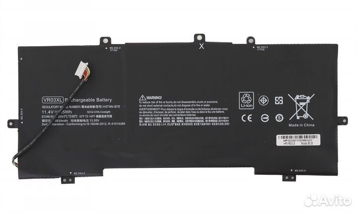Аккумулятор VR03XL к HP Pavilion 13-D, Envy 13-D (3830mAh)