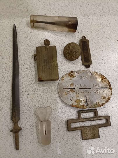 Предметы с раскопок