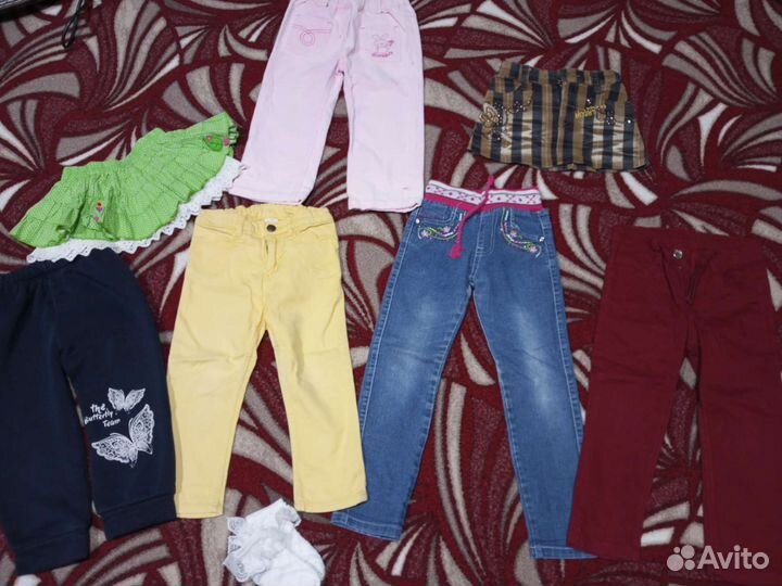 Вещи пакетом на девочку 1.5 до 3 лет