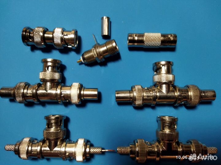 Наконечники для соединения видео наблюдения