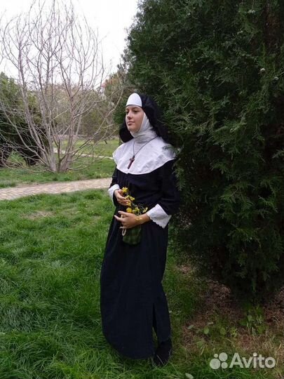 Костюм монахини карнавальный на Хэллоуин