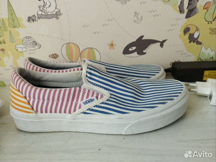 Слипоны кеды Vans женские